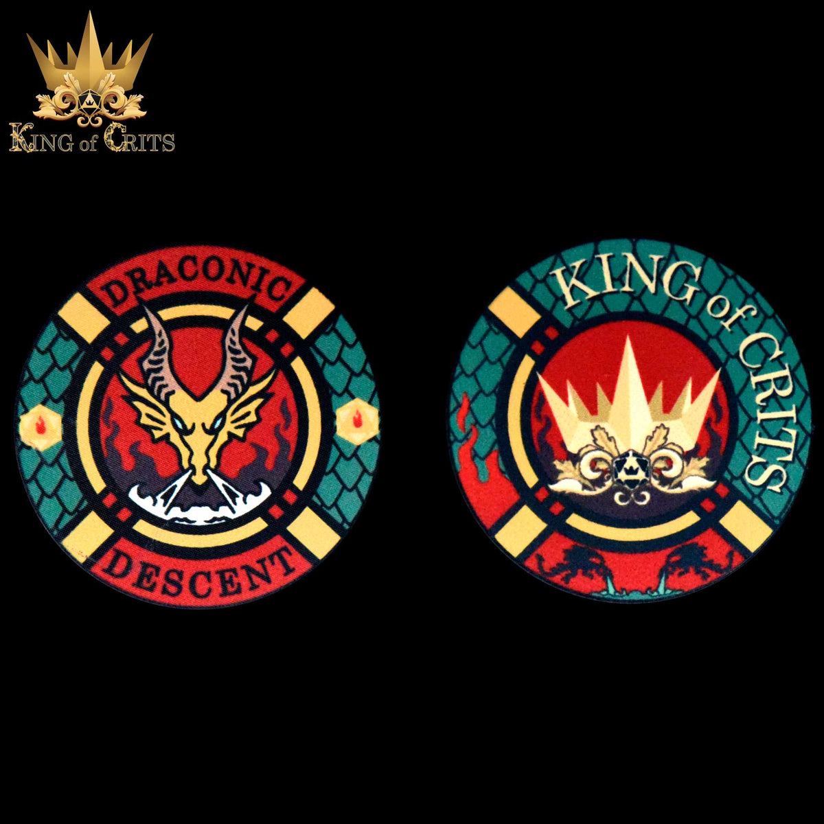 Draconic Descent 11 Dice Set
