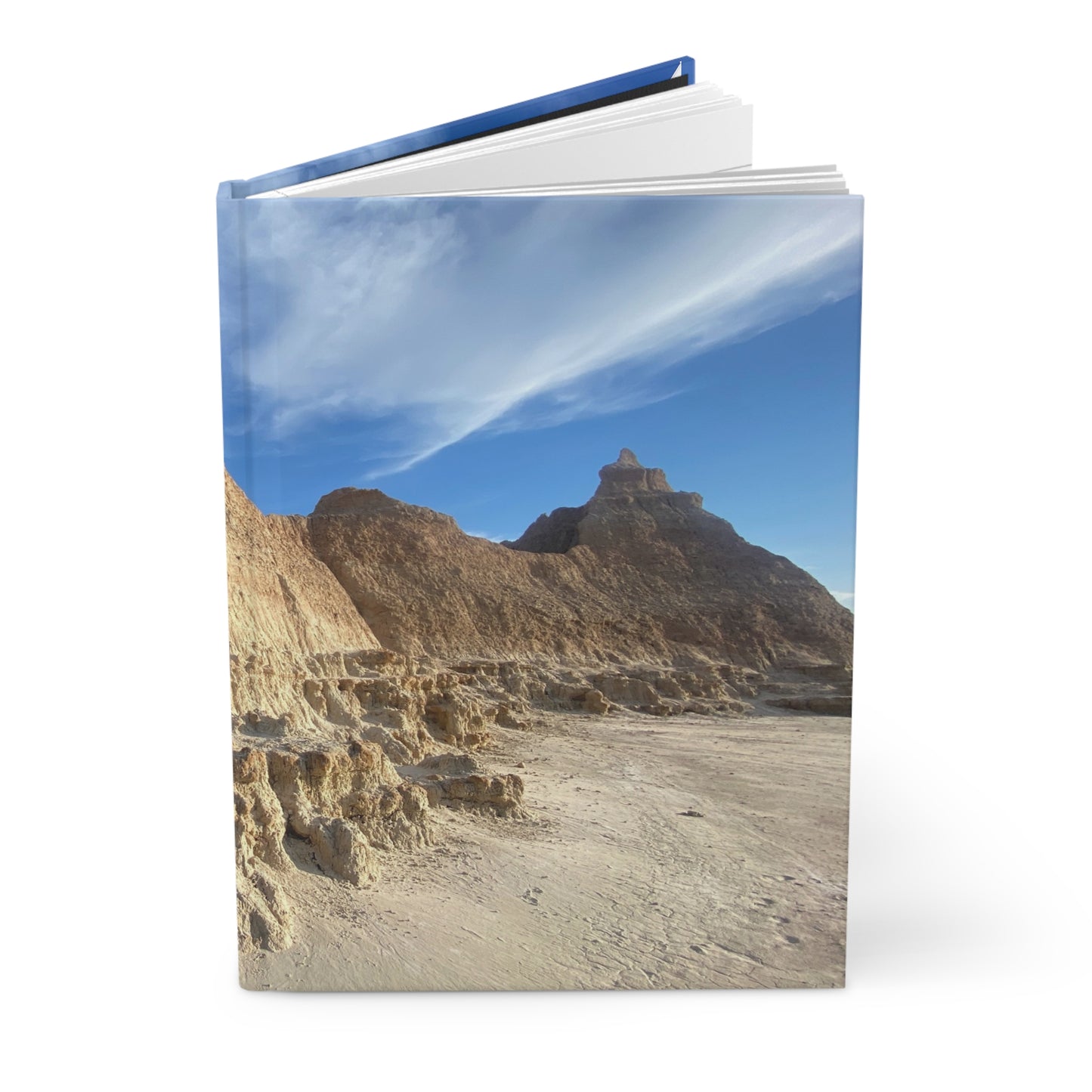 Badlands National Park Hardcover Journal — Scenic Landscape Travel Notebook
