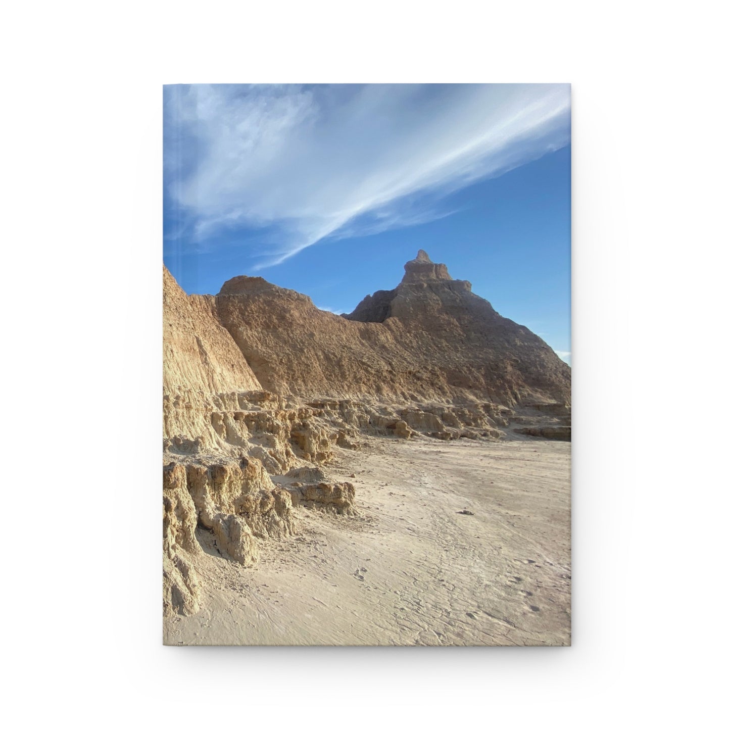 Badlands National Park Hardcover Journal — Scenic Landscape Travel Notebook