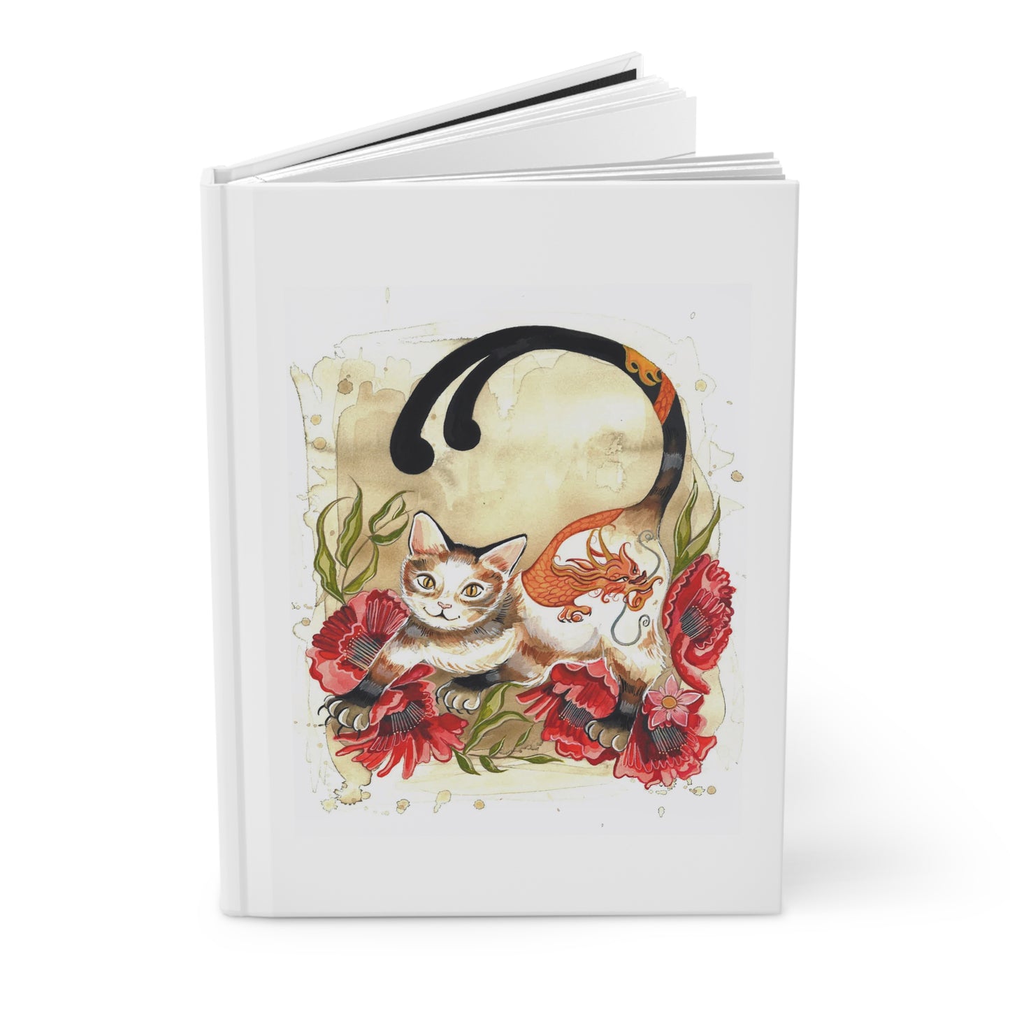 Megan Withey Bakeneko Myths of Legend Hardcover Journal Matte