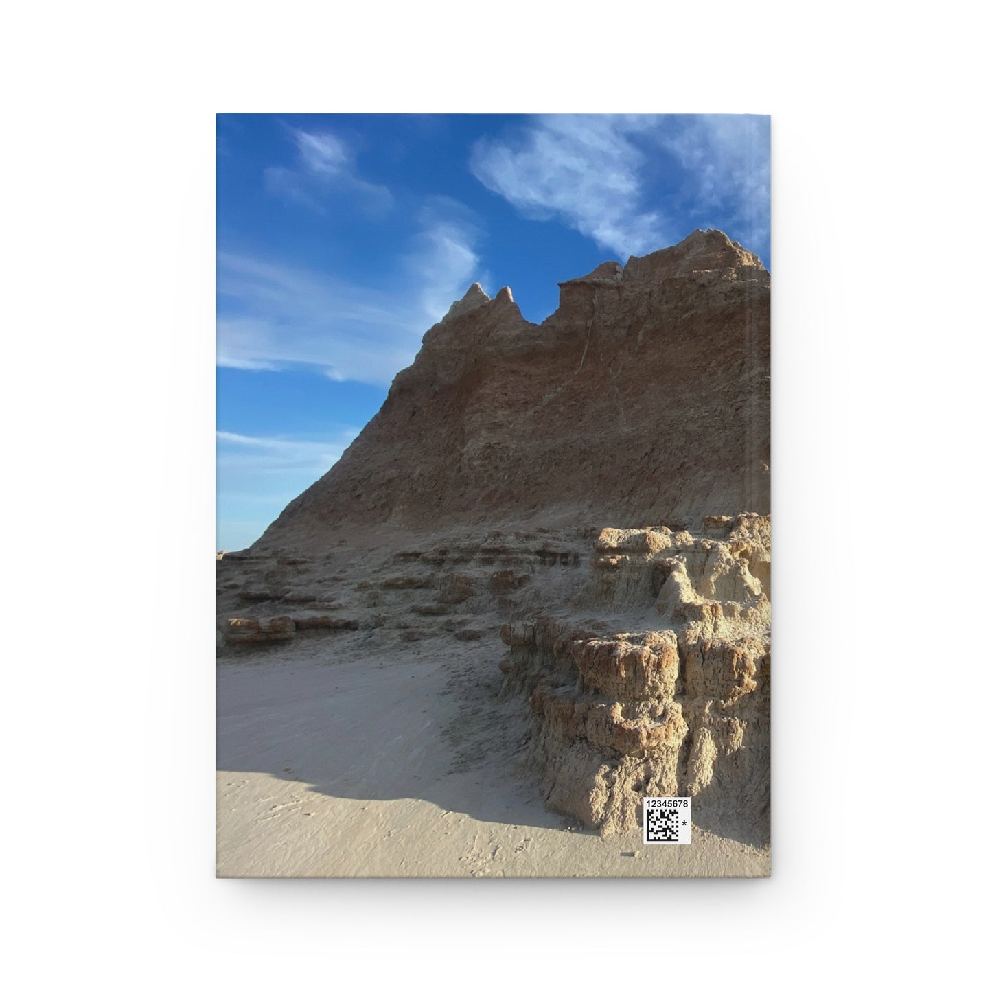 Badlands National Park Hardcover Journal — Scenic Landscape Travel Notebook